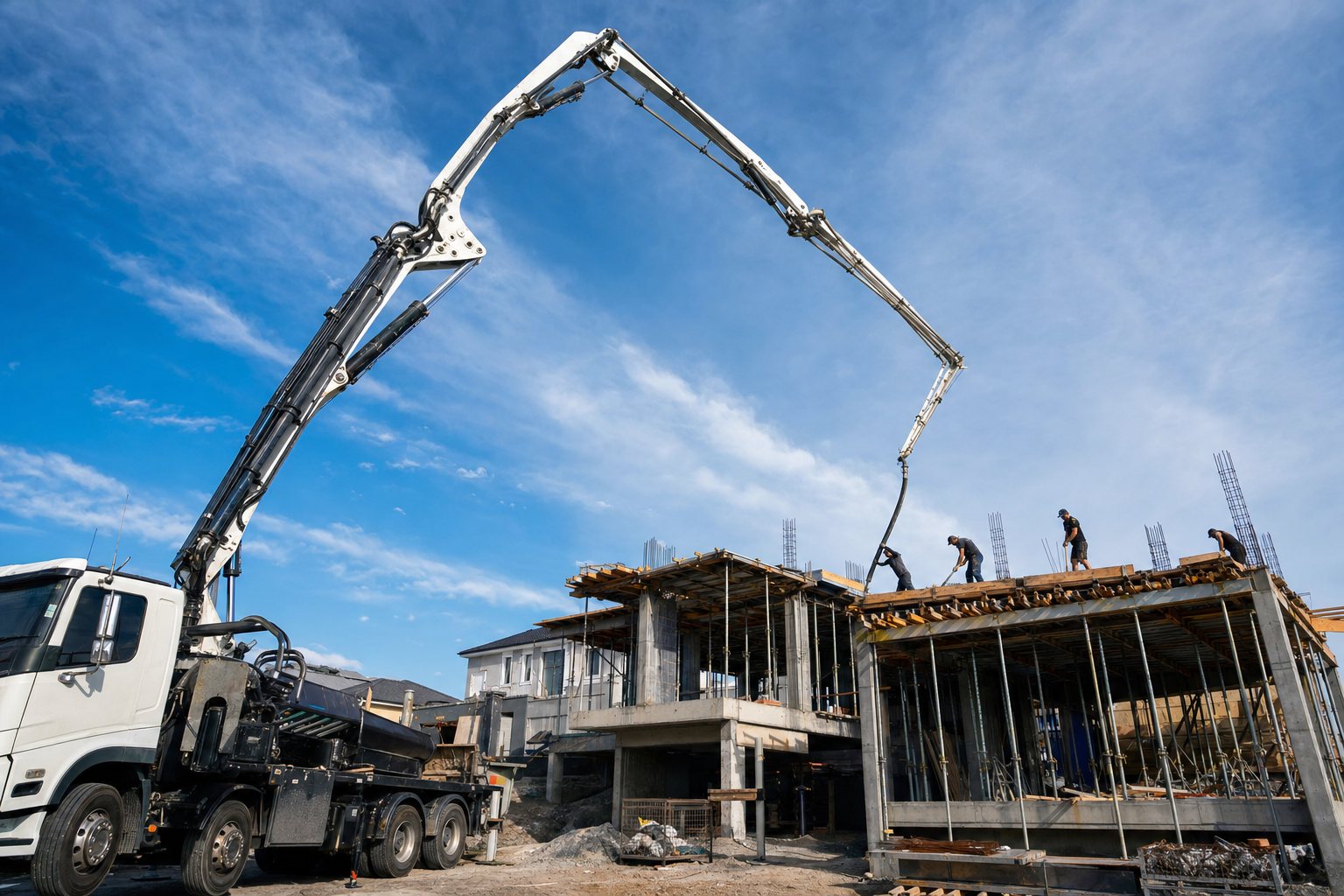 Boom Pump Hire